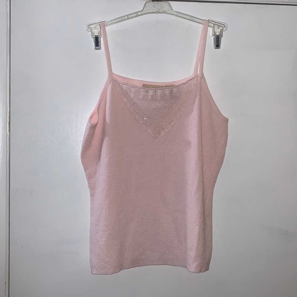 Juniors Apostrophe Tank Top Size M